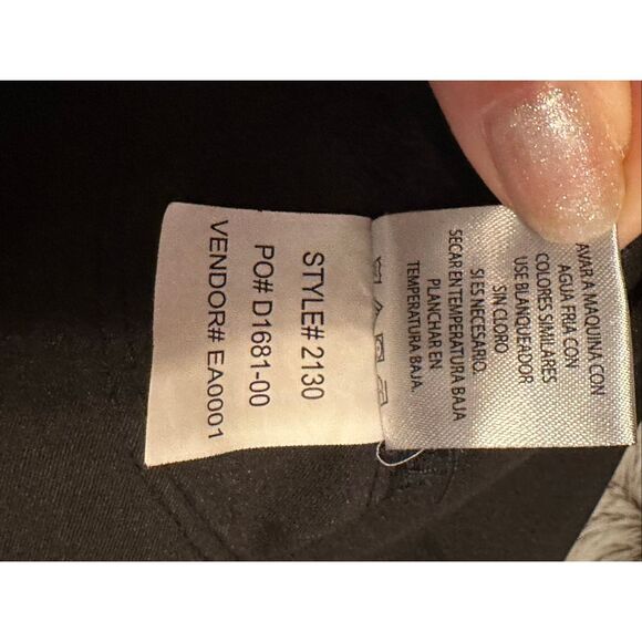 Women’s Grey’s Anatomy Black Women's V-Neck Scrub Top and Pants Size Small - Picture 5 of 16